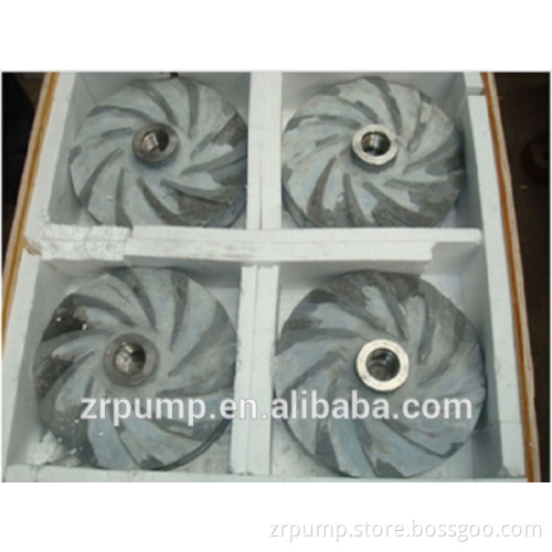High Quality Impellers for centrifugal slurry pump with wear-resistance metal or rubber material